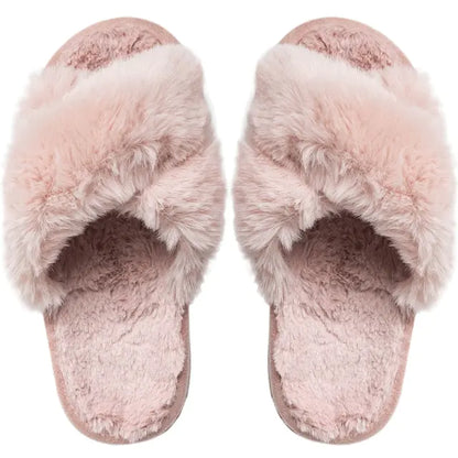 Winter Luxury Fur Slippers