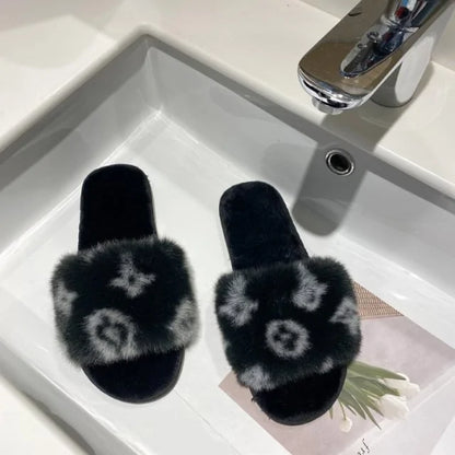 Luxe Lounge Cotton Slippers